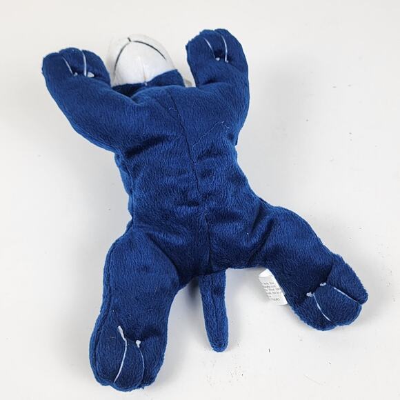 NCAA Penn State Nittany Lion "PSU" Stitched Navy Blue & White Mascot Beanie - Picture 5 of 12